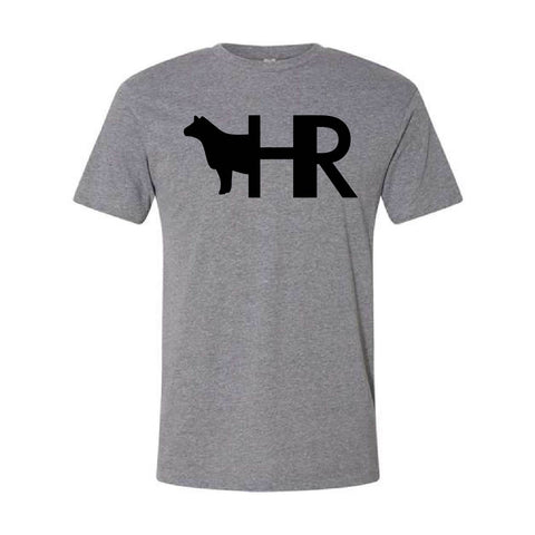 HR Cattle 25 - Jersey Tee - Unisex - Granite Heather