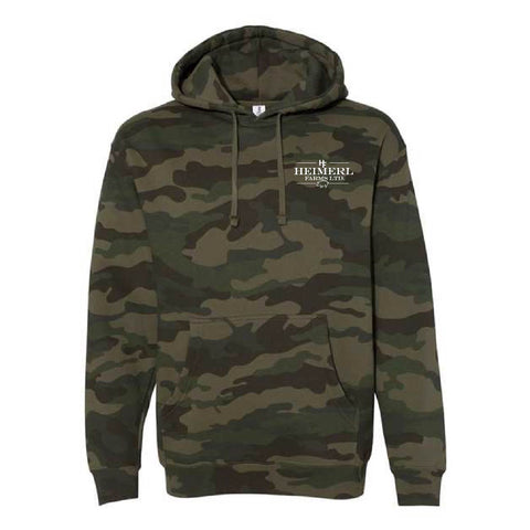 Heimerl Farms LTD - Heavyweight Hoodie - Unisex - Forest Camo