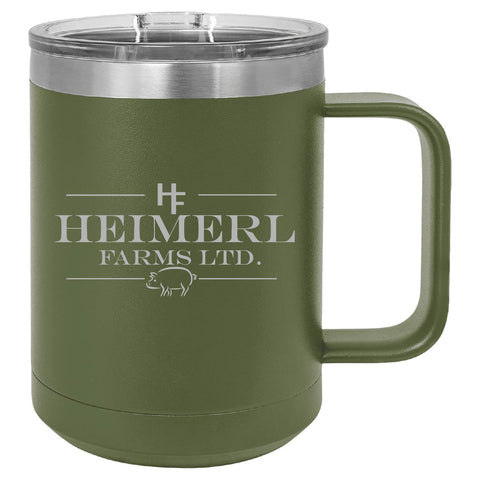 Heimerl Farms LTD - 15 oz Mug - Olive Green