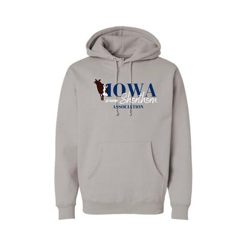 IJSA - Heavyweight Hoodie Sweatshirt - Cement - Unisex