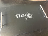 Engraved Slate Cheese Serving Tray