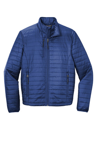 Branded Show Gear - J850 - Mens Port Authority Packable Puffy Jacket - Cobalt Blue