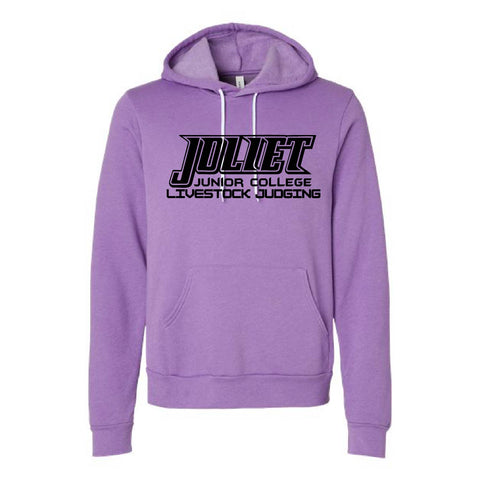 Joliet Livestock Judging - Sponge Fleece Hoodie - Unisex - Heather Team Purple