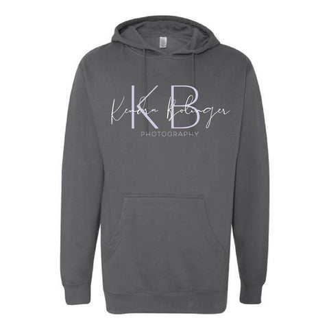 KB Photography - Midweight Hoodie - Charcoal - Unisex