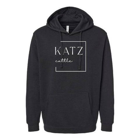 Katz Catttle - Fleece Hoodie - Unisex - Black