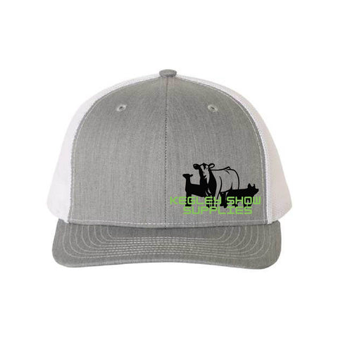 Kegley Show Supplies - Richardson 112 - Heather Grey/White