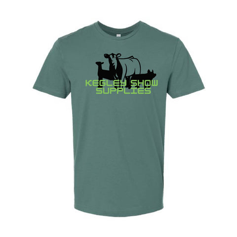 Kegley Show Supplies - Jersey Tee - Unisex - Basil