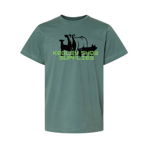 Kegley Show Supplies - Jersey Tee - Youth - Basil