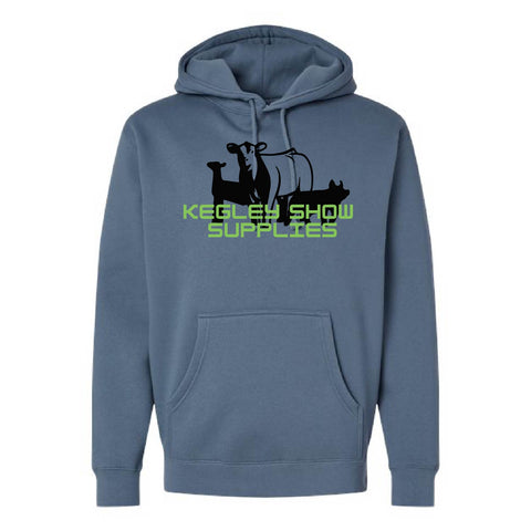 Kegley Show Supplies - Heavyweight Hoodie - Unisex - Storm Blue