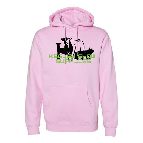 Kegley Show Supplies - Heavyweight Hoodie - Unisex - Light Pink