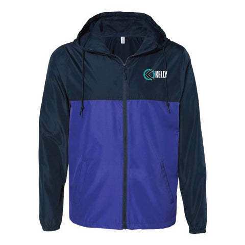 Kelly Hair Sheep - Full Zip Lightweight Windbreaker - Classic Navy Royal - Adult/Unisex