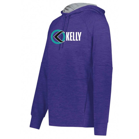 Kelly Hair Sheep - Hoodie - Purple Heather Silver - Womens