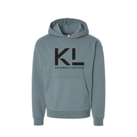 Kendrick Livestock - Mainstreet Hoodie - Unisex - Blue Magic