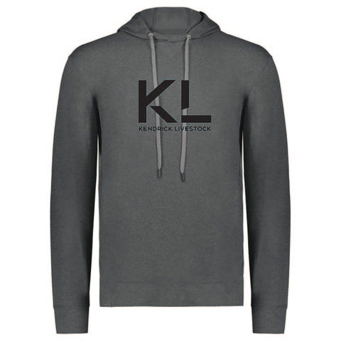 Kendrick Livestock - Soft Knit Hoodie - Unisex - Carbon Heather