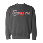 Kiefer FFA -  Garment Dyed Crewneck - Unisex - Pepper