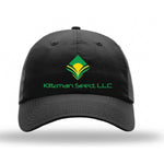 Kiltzman Seeds - Adjustable Preformance Cap - Black