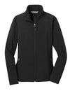 Branded Show Gear - L317 - Womens Port Authority Core Soft Shell Jacket - Black