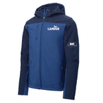 Landus/NK - Hooded Softshell Jacket - Unisex - Night Sky Blue/ Dress Blue Navy