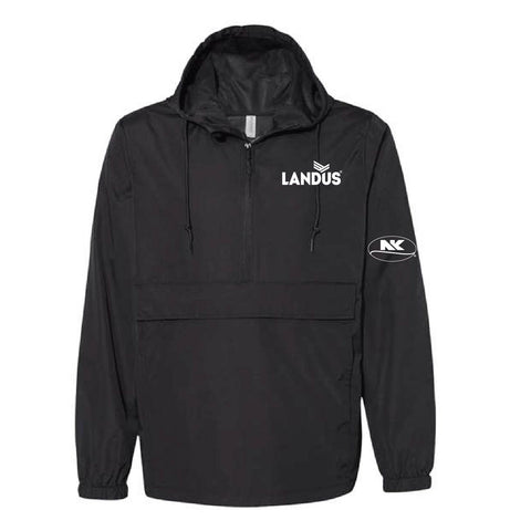 Landus/NK - Nylon Anorak - Unisex - Black