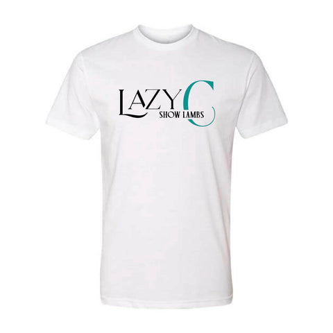 Lazy C Show Lambs - Jersey Tee - Unisex - White