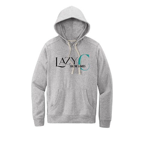 Lazy C Show Lambs - ReFleece Hoodie - Unisex - Light Heather Grey