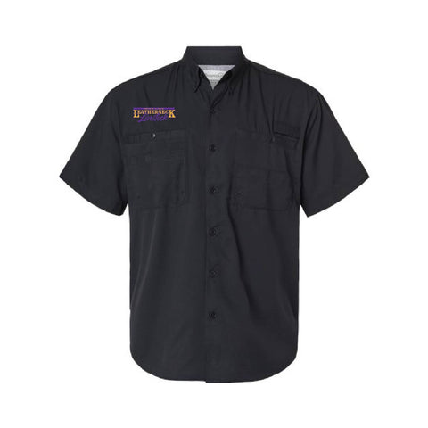 Letherneck Livestock - Fishing Shirt - Black -  Adult/Unisex