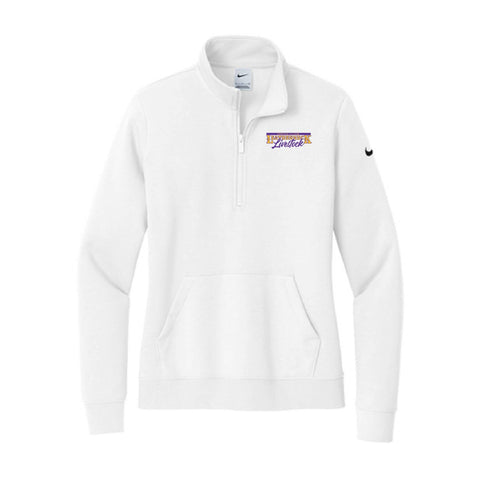 Letherneck Livestock - Half Zip - White - Womens