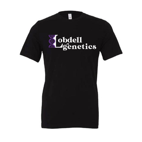 Lobdell Genetics - Jersey Tee - Unisex - Black