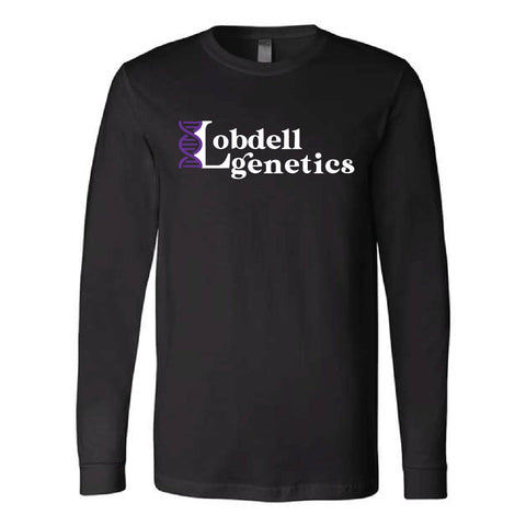 Lobdell Genetics - LongSleeve Jersey Tee - Unisex - Black