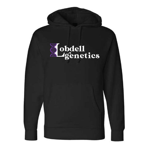 Lobdell Genetics - Heavyweight Hoodie - Unisex - Black