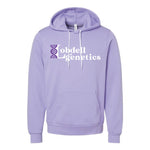 Lobdell Genetics - Sponge Fleece Hoodie - Unisex - Dark Lavender