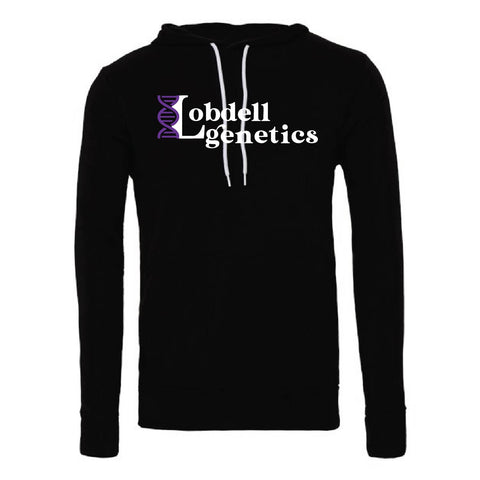 Lobdell Genetics - Sponge Fleece Hoodie - Unisex - Black