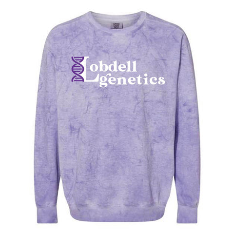 Lobdell Genetics - Colorblast Crewneck - Unisex - Amethyst