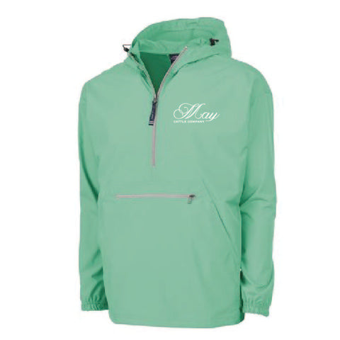 May Cattle Co - Pack-N-Go Windbreaker - Unisex - Mint