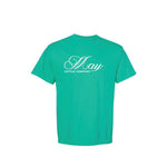 May Cattle Co  - Garment Dyed Tee - Unisex - Island Green