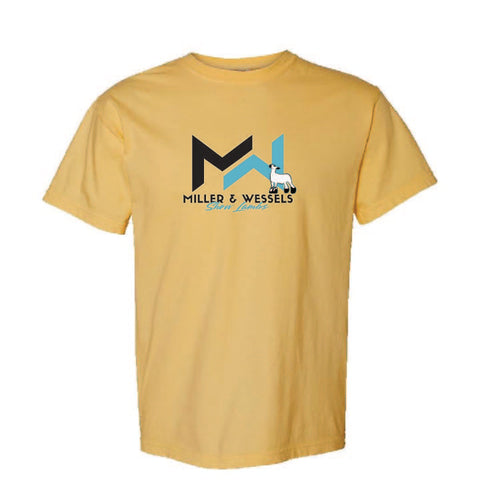 Miller & Wessels Show Lambs - T-Shirt - Mustard - Adult