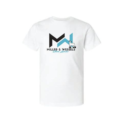 Miller & Wessels Show Lambs - T-Shirt - White - Youth