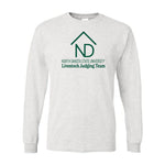 NDSU Livestock Judging Team - DryBlend Long Sleeve Tee - Unisex - Ash