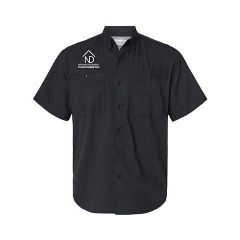 NDSU Livestock Judging Team - Fishing Shirt - Unisex - Black