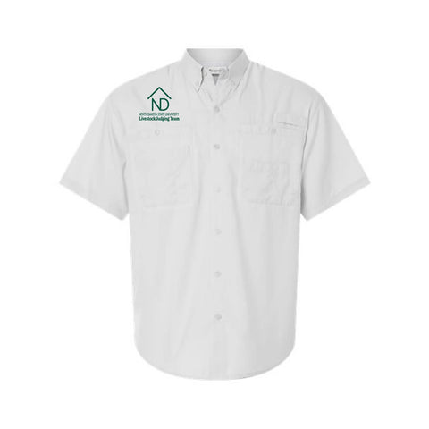 NDSU Livestock Judging Team - Fishing Shirt - Unisex - Aluminum
