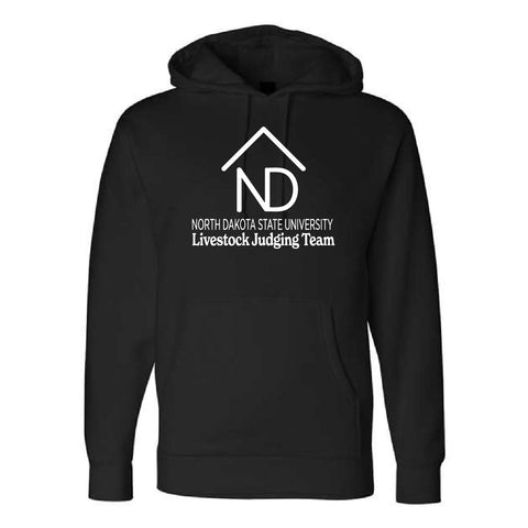 NDSU Livestock Judging Team - Heavyweight Hoodie - Unisex - Black