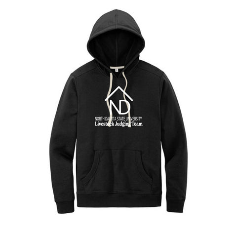 NDSU Livestock Judging Team - ReFleece Hoodie - Unisex - Black