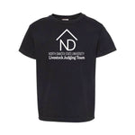 NDSU Livestock Judging Team - Garment Dyed Tee - Youth - Black