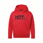 Neff Livestock - Fleece Hoodie - Youth - Vintage Red