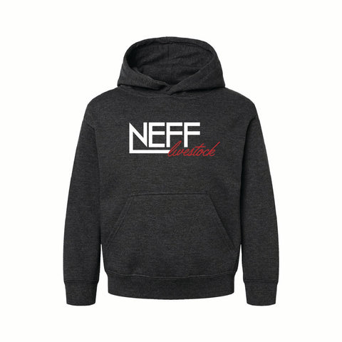 Neff Livestock - Fleece Hoodie - Youth - Vintage Smoke