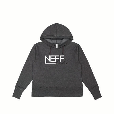 Neff Livestock - Vintage Wash Hoodie - Womens - Washed Black