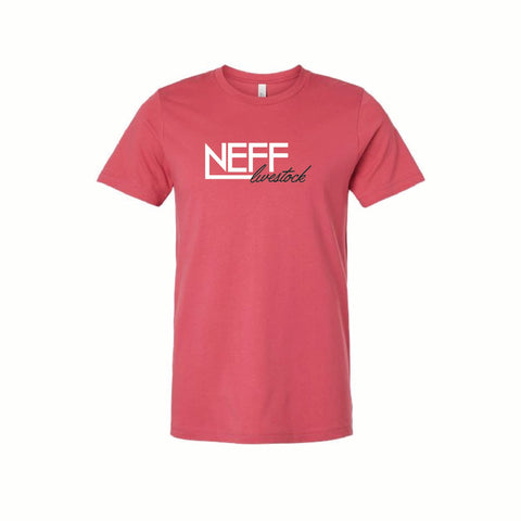 Neff Livestock - Jersey Tee - Unisex - Vintage Red