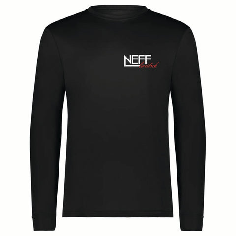 Neff Livestock - Wicking Long Sleeve Tee - Unisex - Black