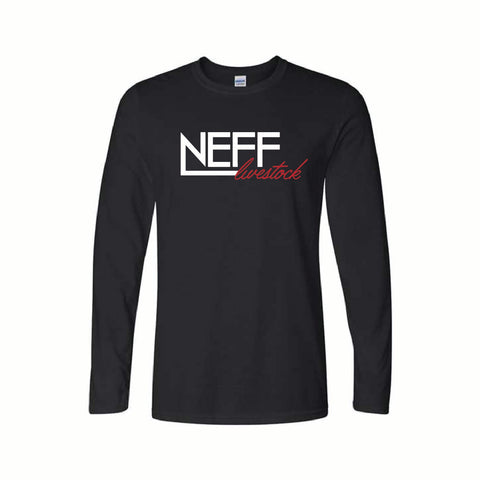 Neff Livestock - Long Sleeve Tee - Unisex - Black