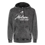 Nelson Show Lambs - Mineral Wash Hoodie - Unisex -  Black